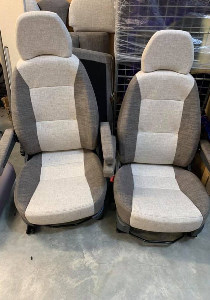 Sew Trim & Grey Driver Seats Upholstery in Southampton